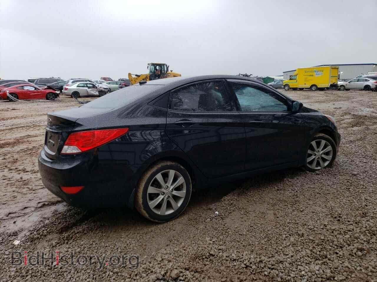 2013 HYUNDAI ACCENT - VIN: KMHCU4AE8DU422868 - Фото 3