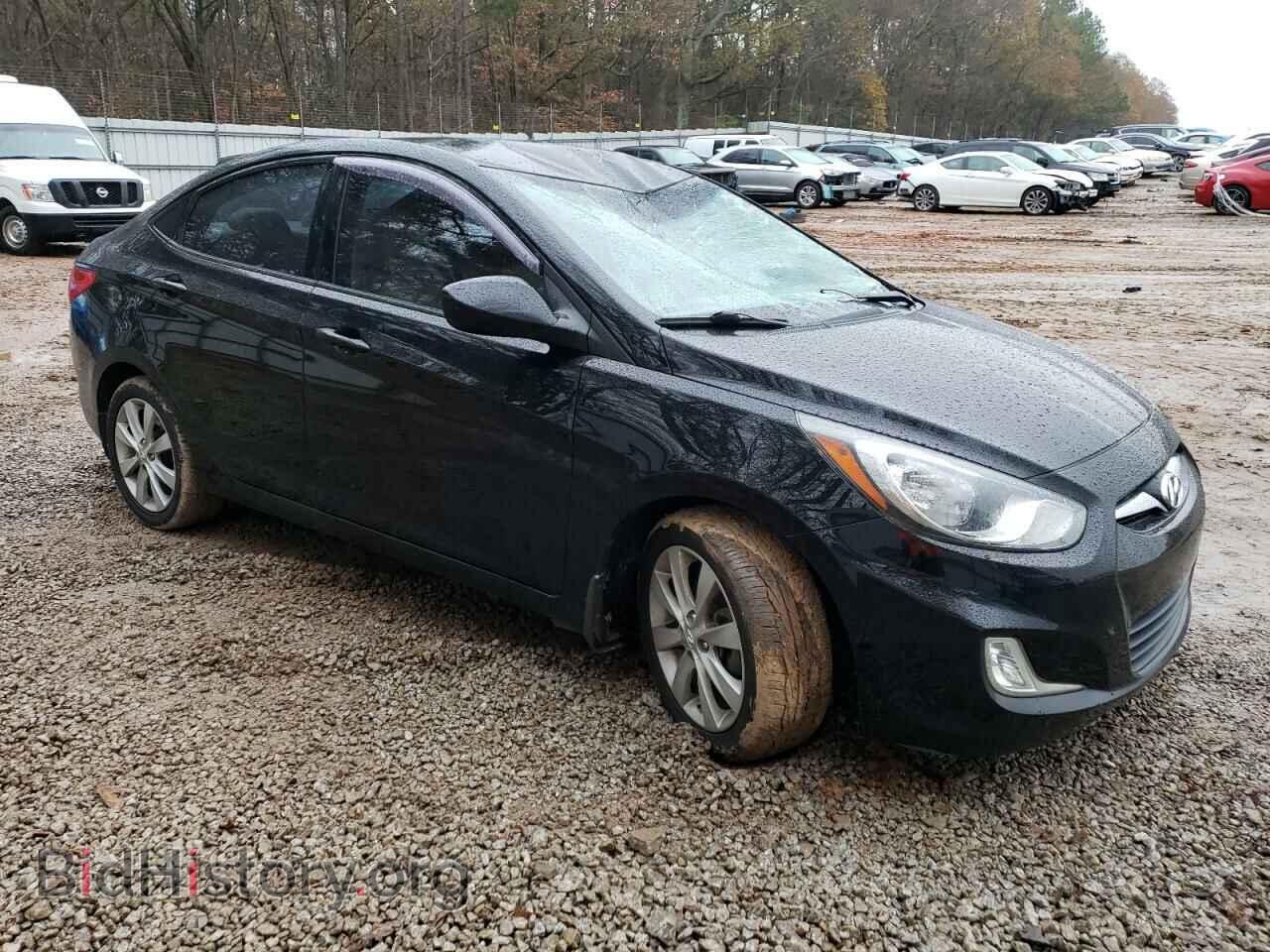 2013 HYUNDAI ACCENT - VIN: KMHCU4AE8DU422868 - Фото 4