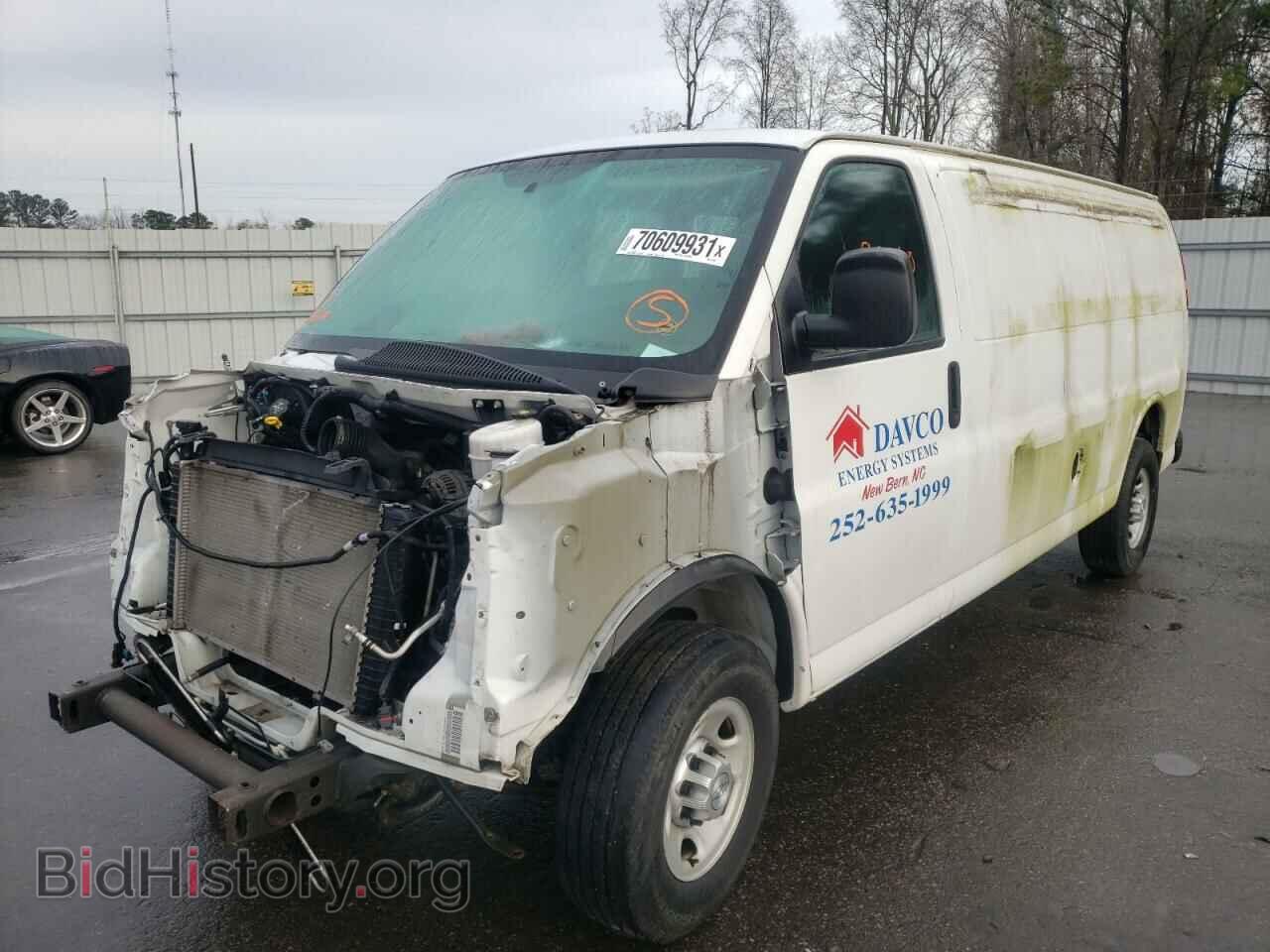2015 CHEVROLET EXPRESS - VIN: 1GCWGGCF3F1127407 - Фото 2