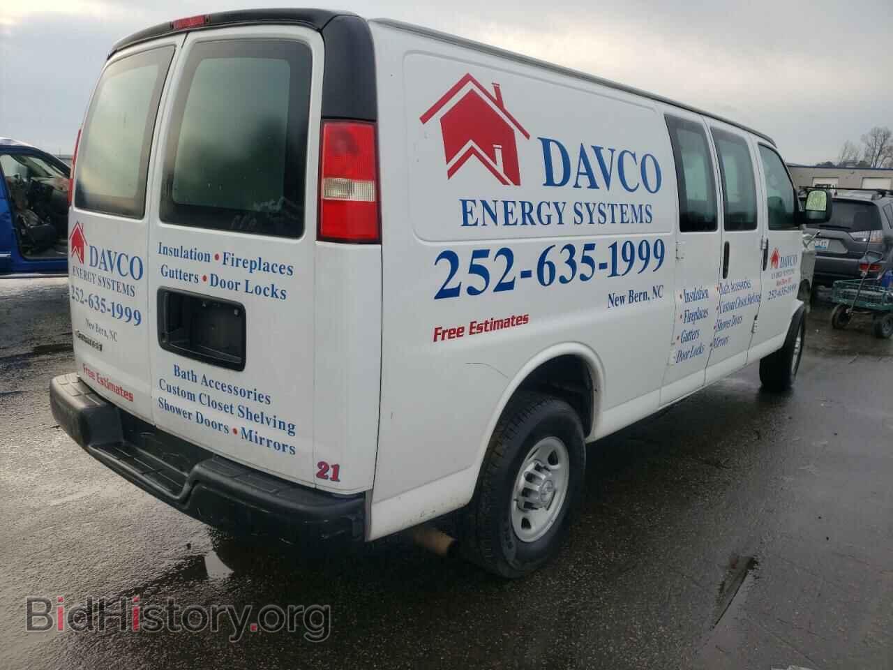 2015 CHEVROLET EXPRESS - VIN: 1GCWGGCF3F1127407 - Фото 4