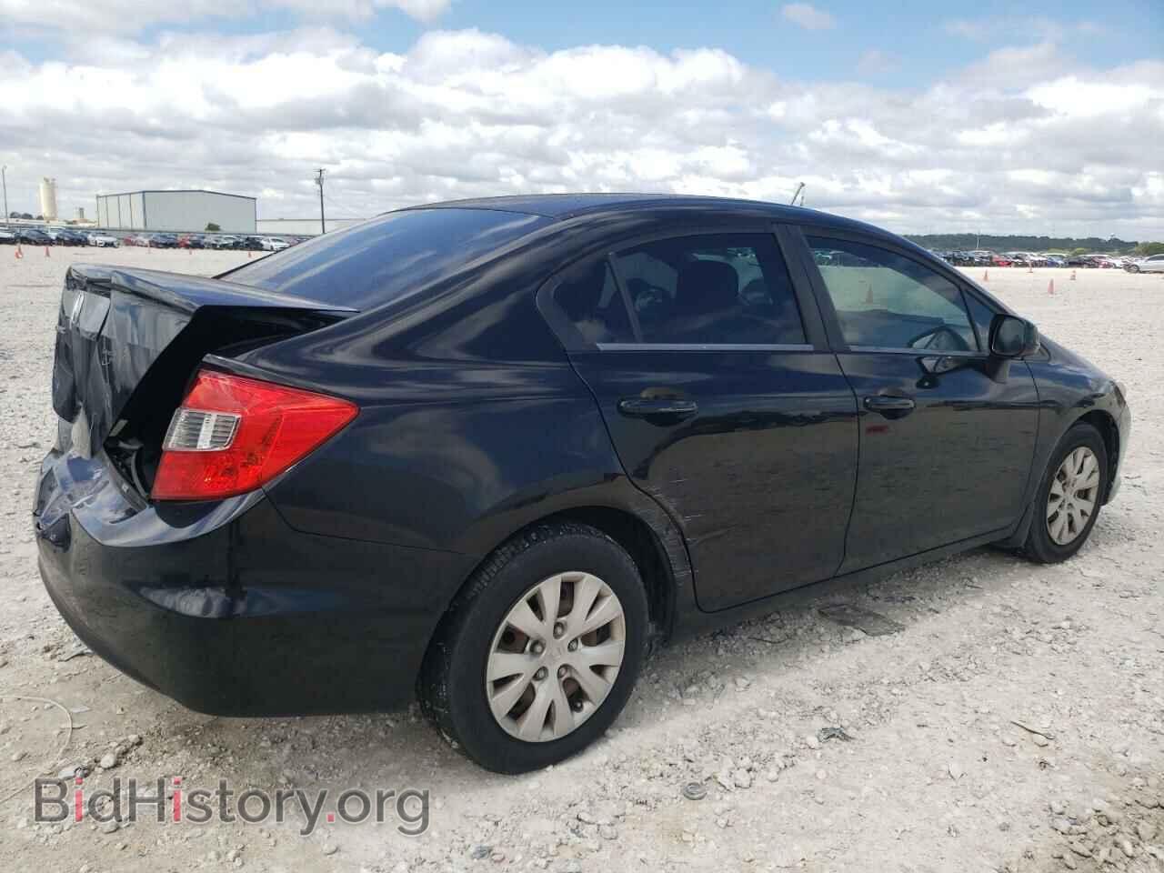 2012 HONDA CIVIC - VIN: 2HGFB2F43CH105191 - Фото 3