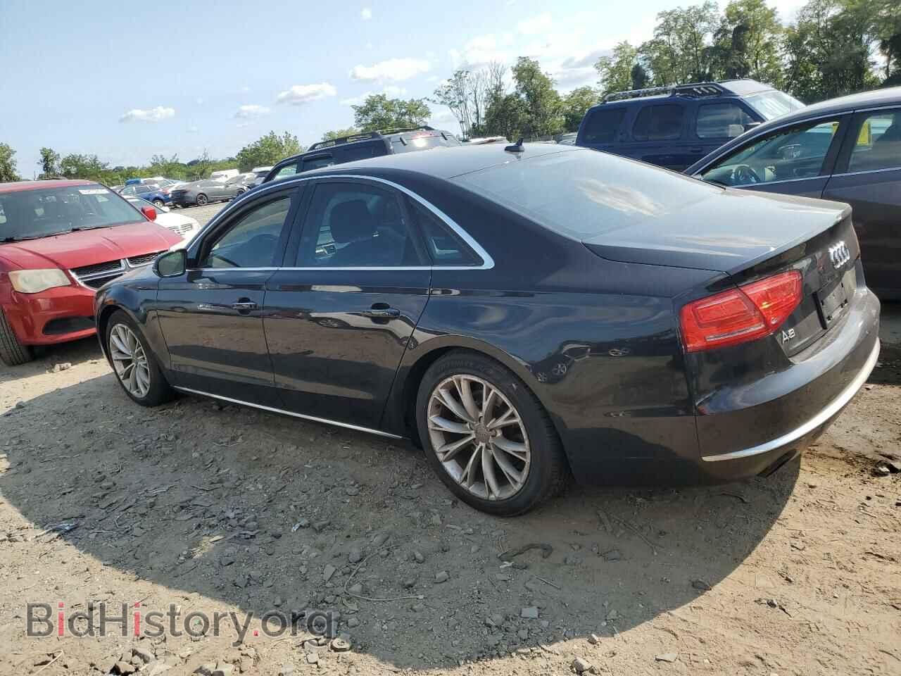 2013 AUDI A8 - VIN: WAUAGAFD6DN000865 - Фото 2