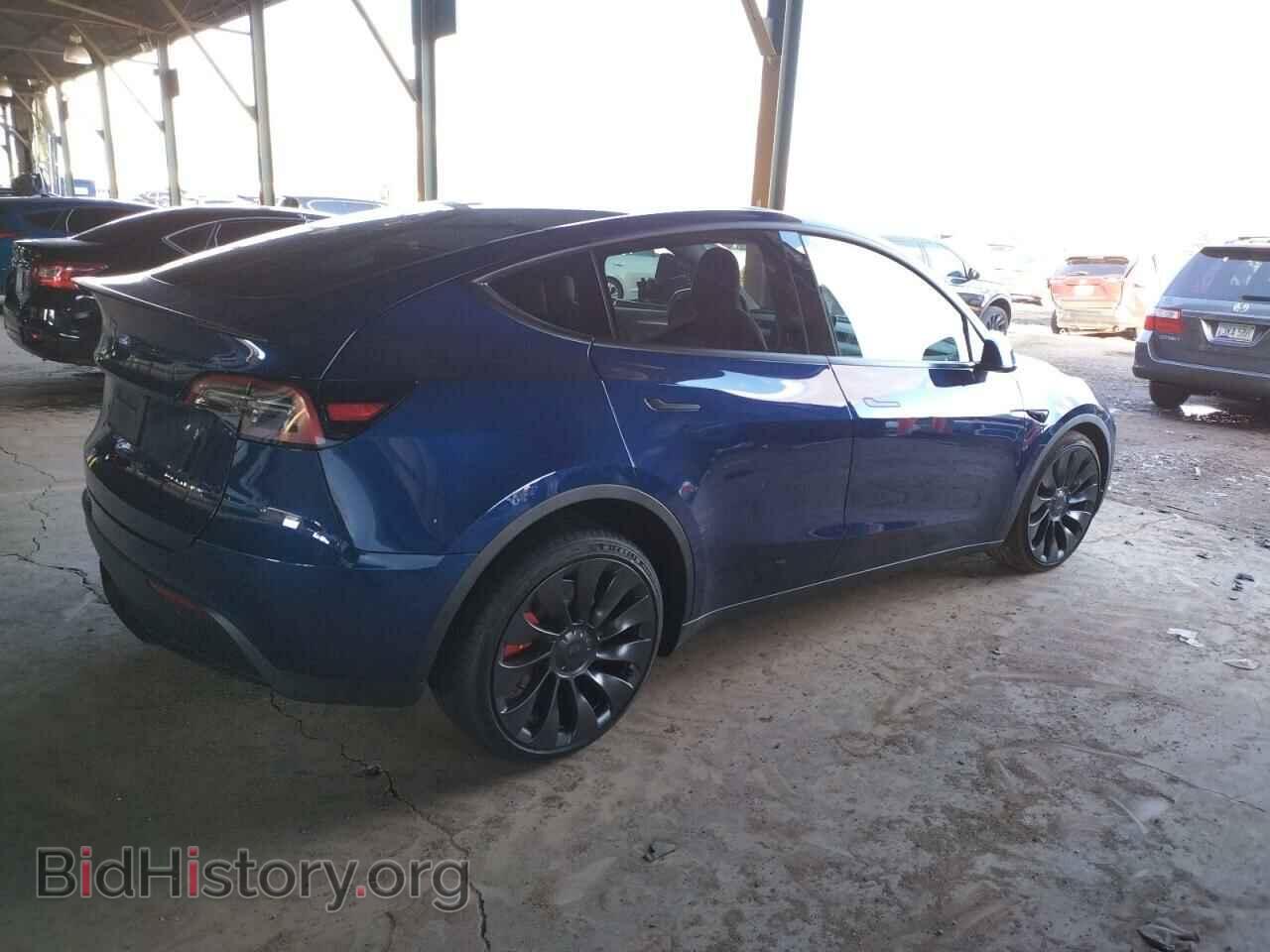 2022 TESLA MODEL Y - VIN: 7SAYGDEFXNF548831 - Фото 3