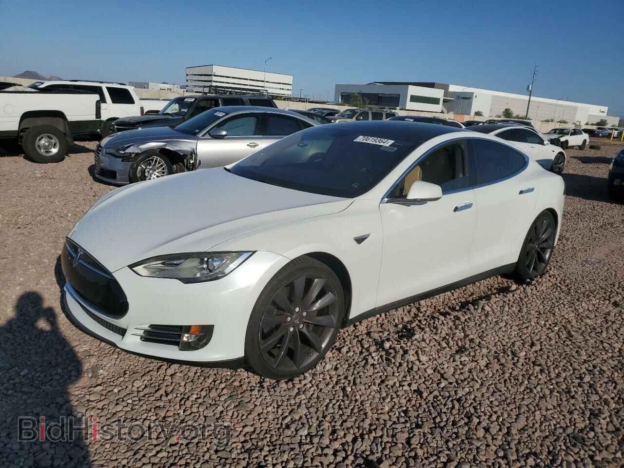 Photo 5YJSA1DP4DFP17351 - TESLA MODEL S 2013