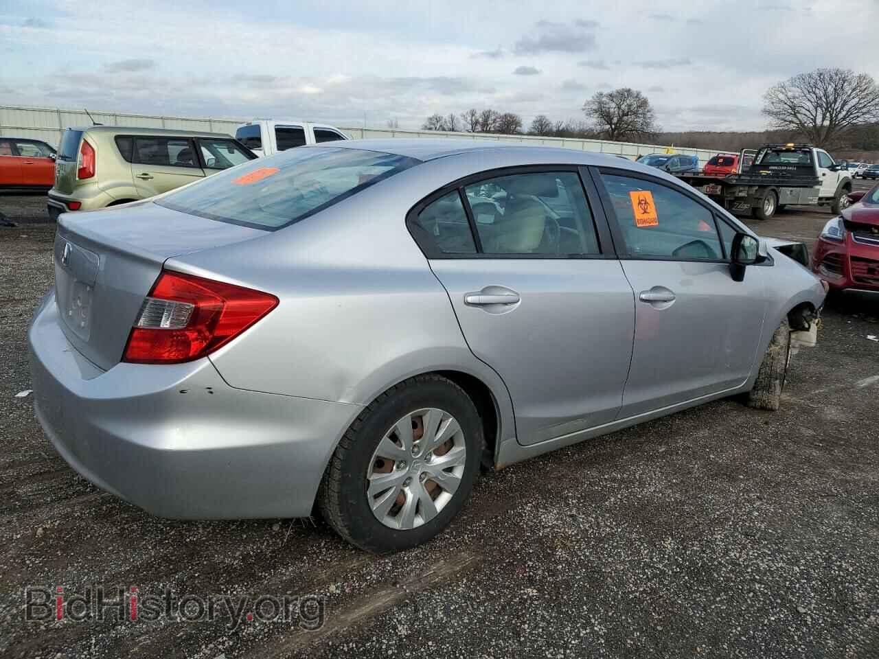 2012 HONDA CIVIC - VIN: 19XFB2F51CE061954 - Фото 3