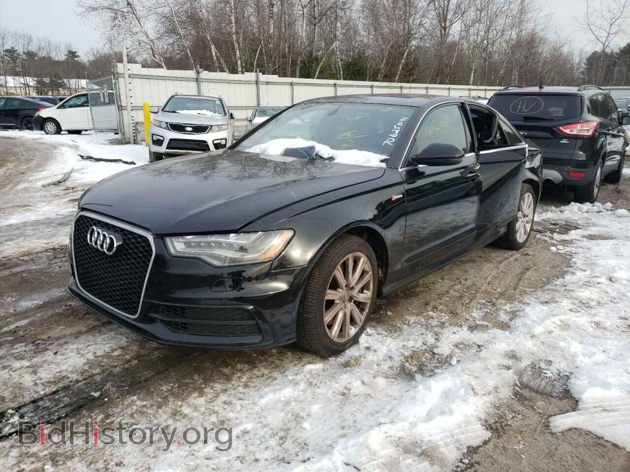 2012 AUDI A6 - VIN: WAUHGAFC2CN121266 - Фото 2