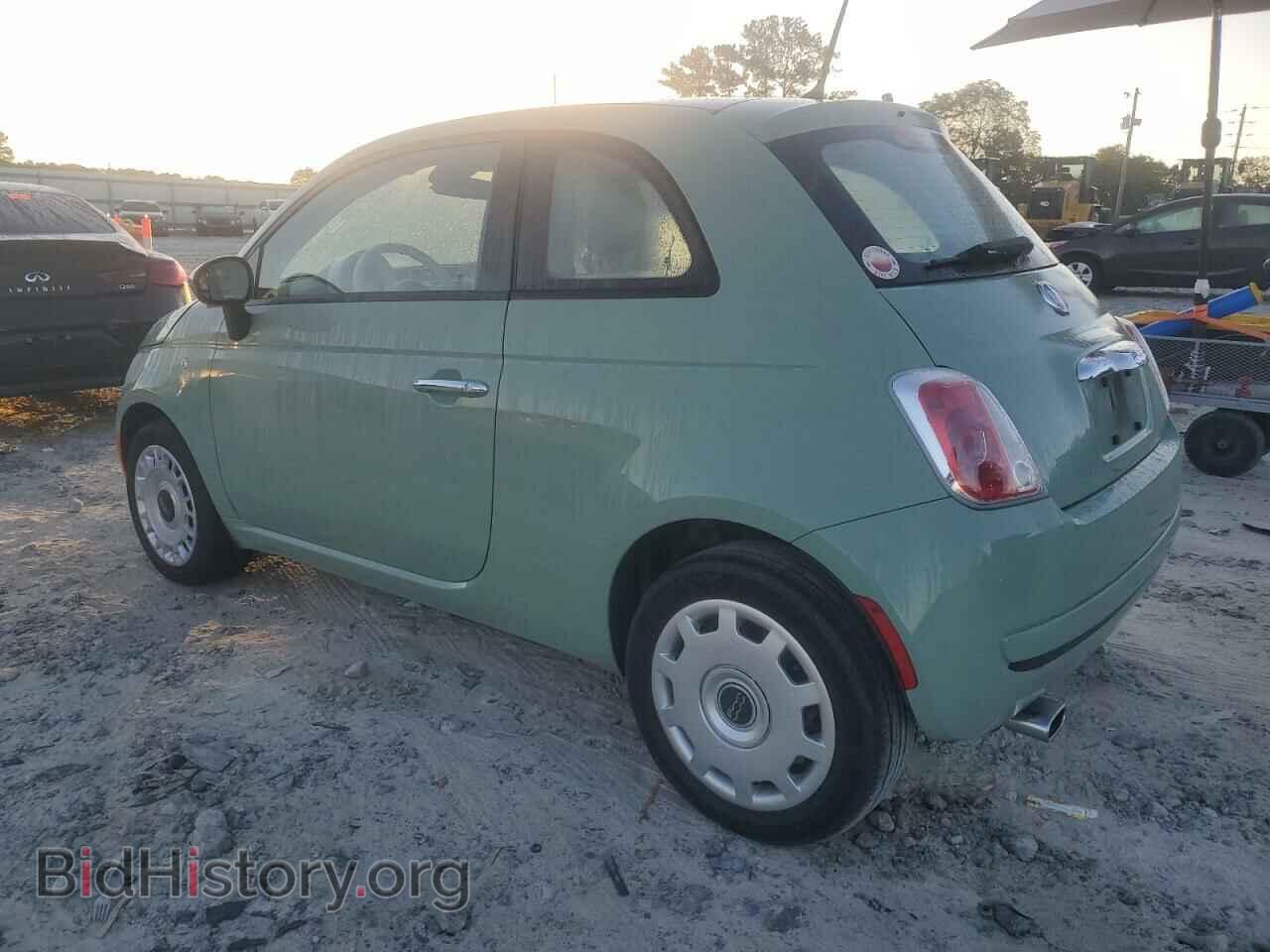 2015 FIAT 500 - VIN: 3C3CFFAR9FT502372 - Фото 2