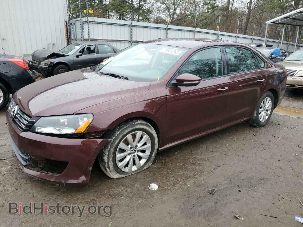 Photo 1VWAH7A37CC036055 - VOLKSWAGEN PASSAT 2012