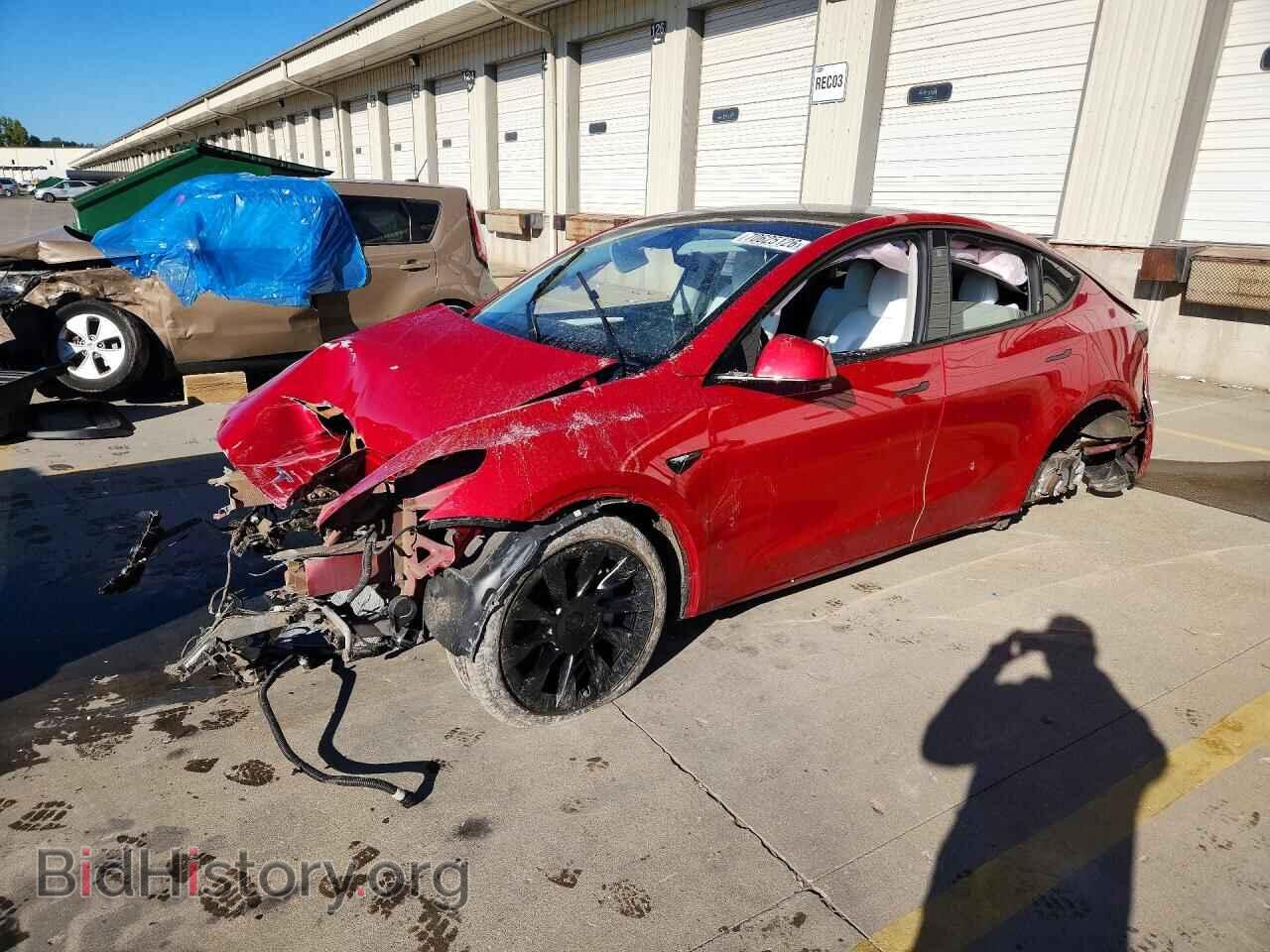 Фотография 7SAYGDEE0PF757571 - TESLA MODEL Y 2023