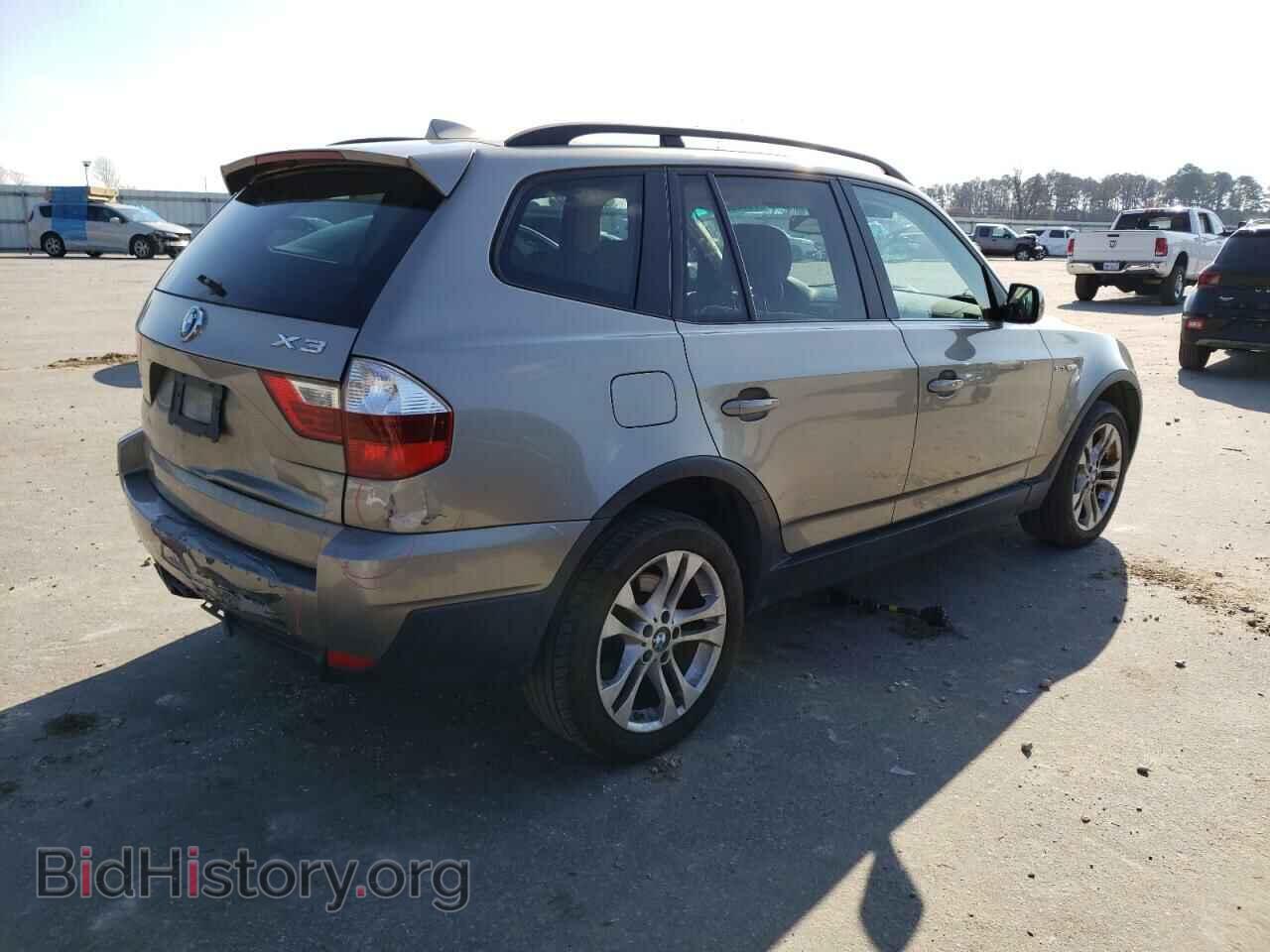 2007 BMW X3 - VIN: WBXPC93437WJ01391 - Фото 3