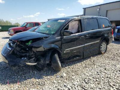 2014 Chrysler MINIVAN Touring, черный — VIN 2C4RC1BG8ER285851, Copart
