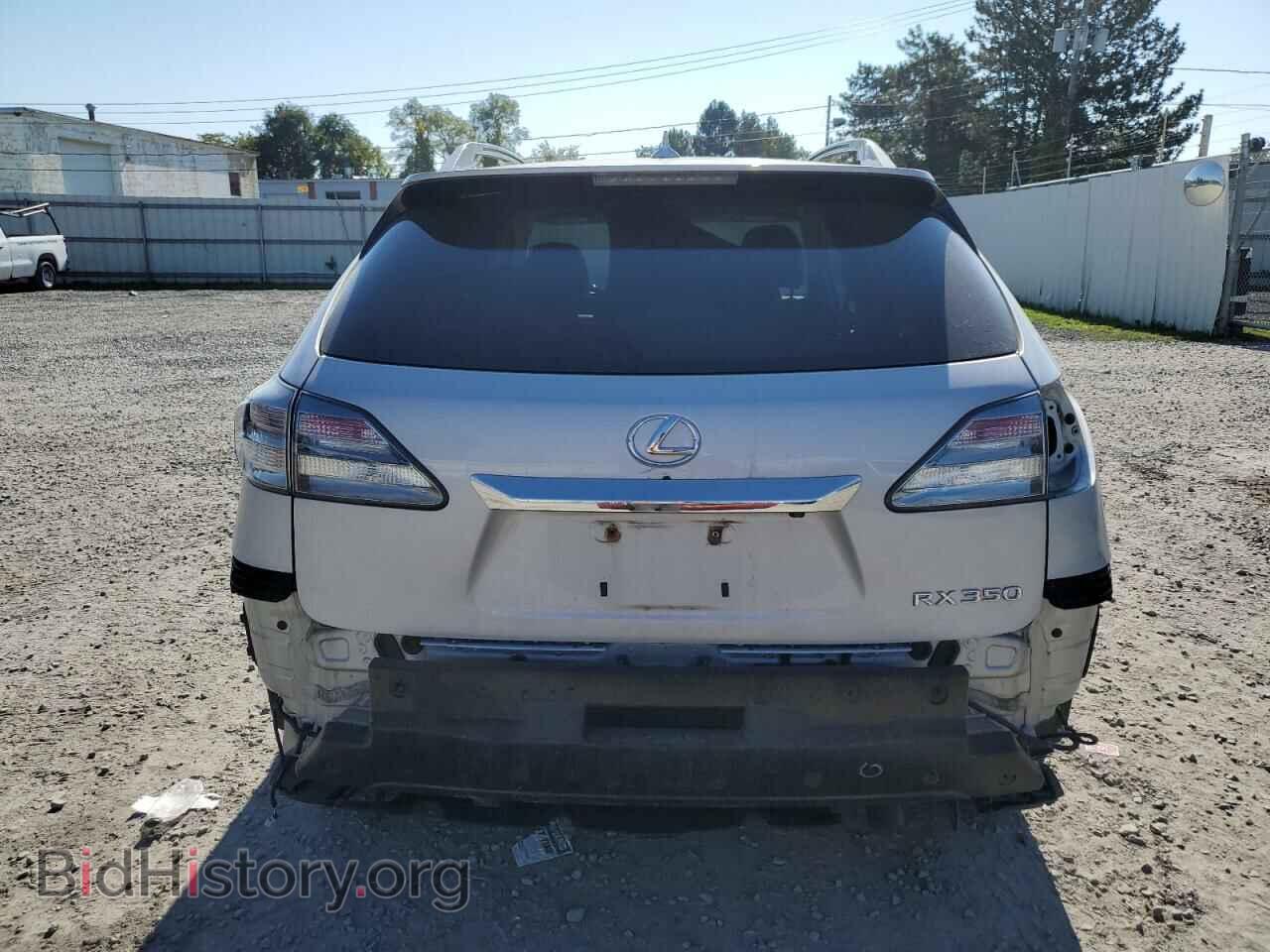 2012 LEXUS RX350 - VIN: 2T2BK1BA3CC145506 - Фото 6