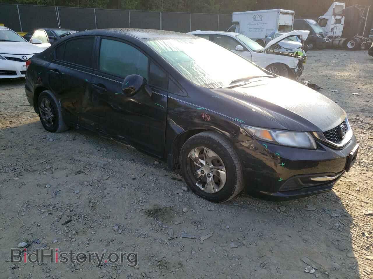 2013 HONDA CIVIC - VIN: 2HGFB2F55DH301191 - Фото 4