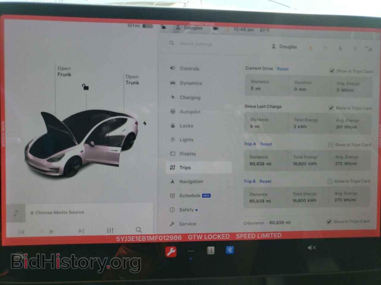 2021 TESLA MODEL 3 - VIN: 5YJ3E1EB1MF012986 - Photo 9