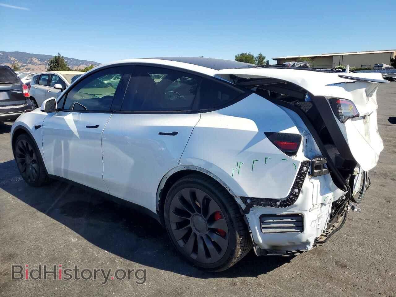 2020 TESLA MODEL Y - VIN: 5YJYGDEF1LF033694 - Photo 2