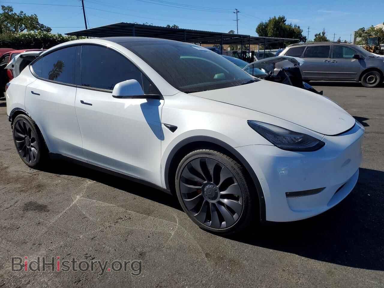 2020 TESLA MODEL Y - VIN: 5YJYGDEF1LF033694 - Photo 4