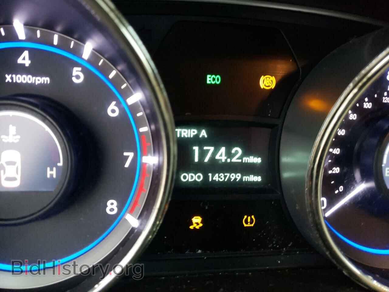 2013 HYUNDAI SONATA - VIN: 5NPEC4AB3DH506676 - Фото 8