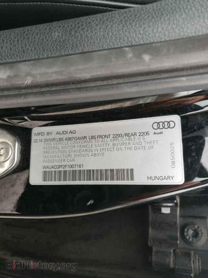 2015 AUDI A3 - VIN: WAUACGFF2F1007161 - Фото 10
