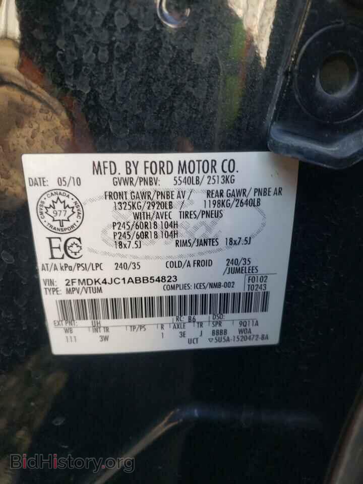 2010 FORD EDGE - VIN: 2FMDK4JC1ABB54823 - Photo 14