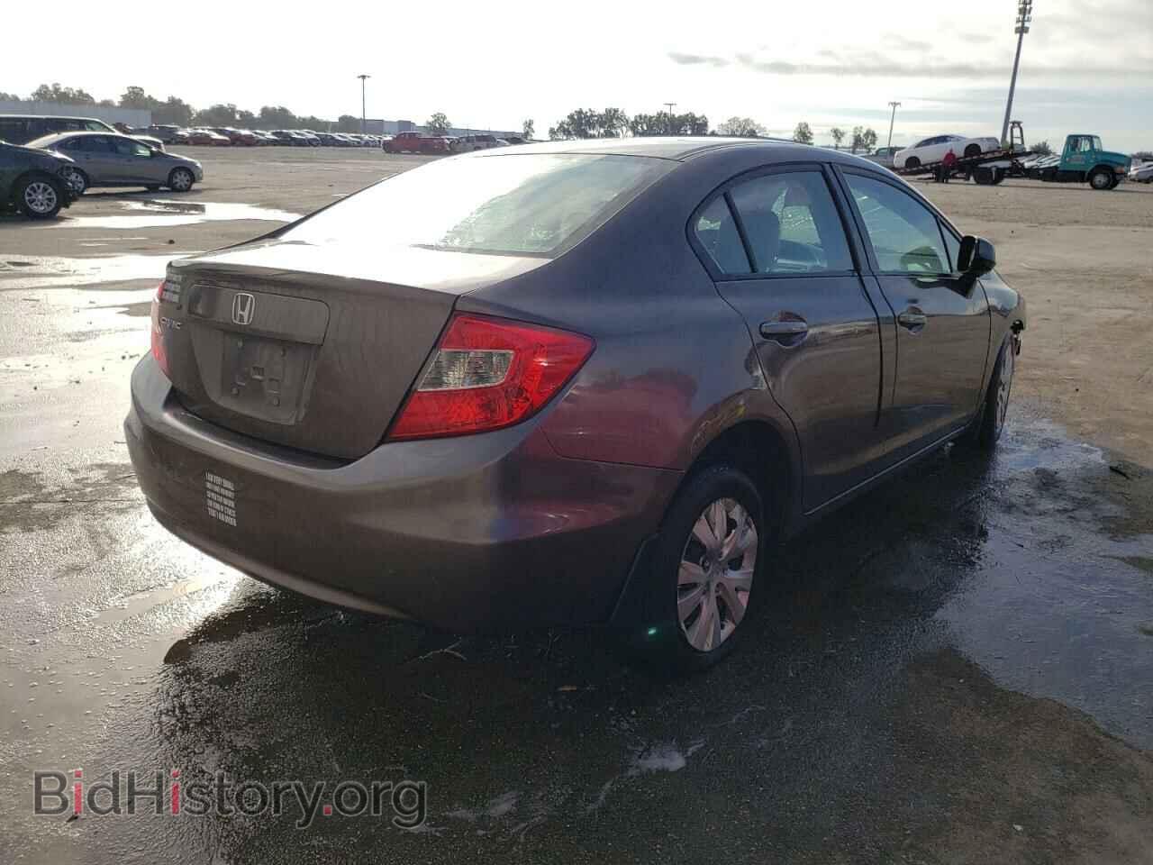 2012 HONDA CIVIC - VIN: 2HGFB2F51CH513326 - Фото 4