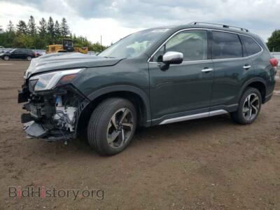 2023 Subaru FORESTER Touring, green — VIN JF2SKERC4PH410794, Copart