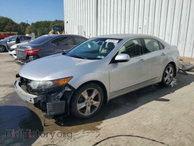 2012 Acura TSX TSX Tech, серебристый — VIN JH4CU2F65CC005351, Copart