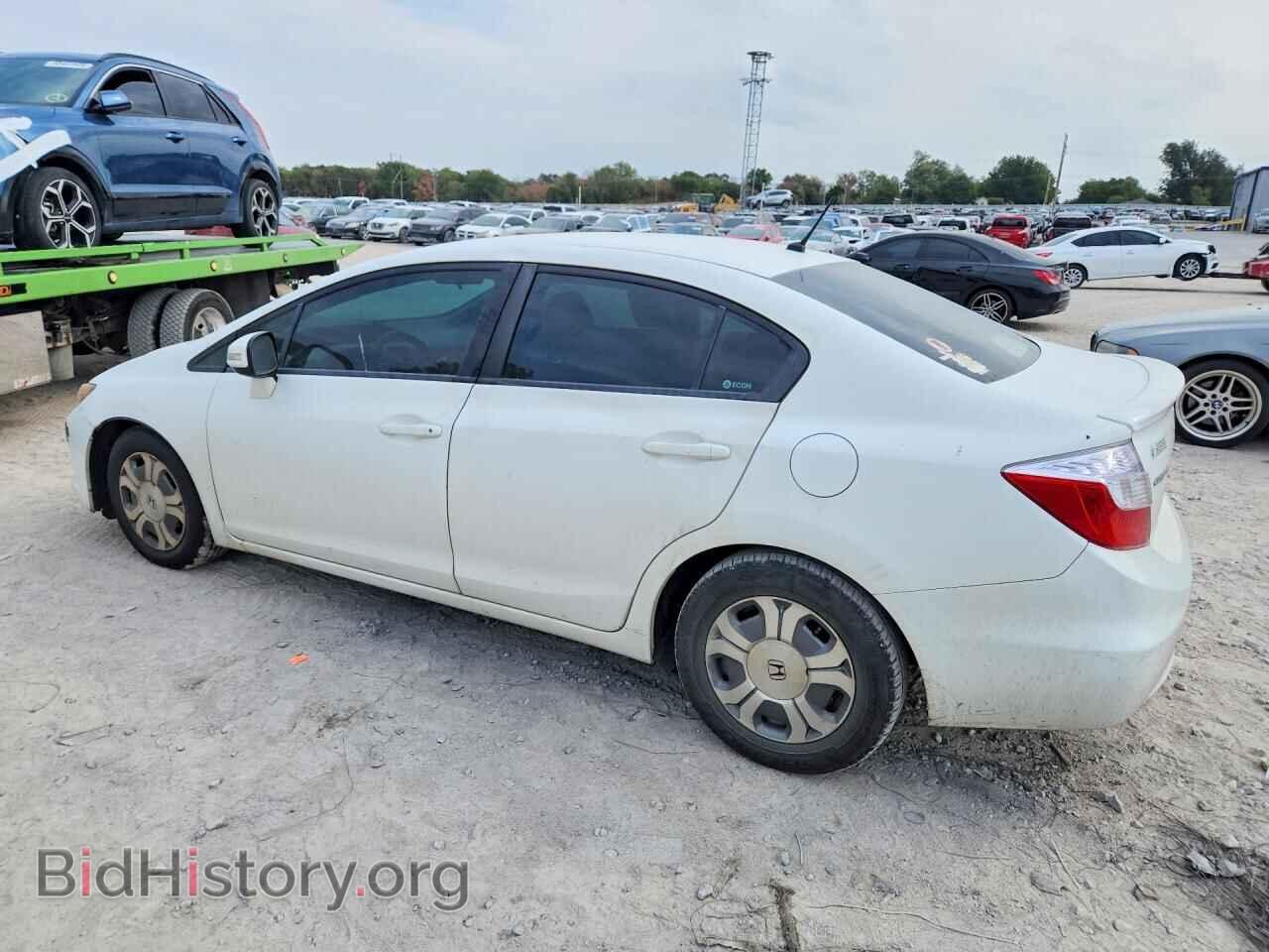 2012 HONDA CIVIC - VIN: JHMFB4F31CS007298 - Photo 2