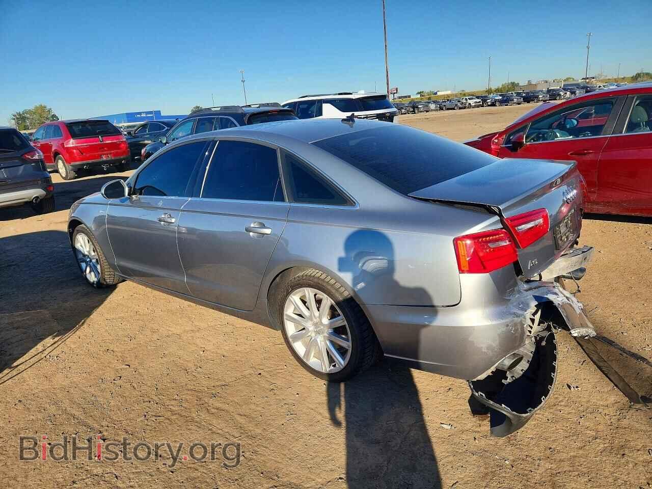 2013 AUDI A6 - VIN: WAUGFAFC4DN129658 - Photo 2