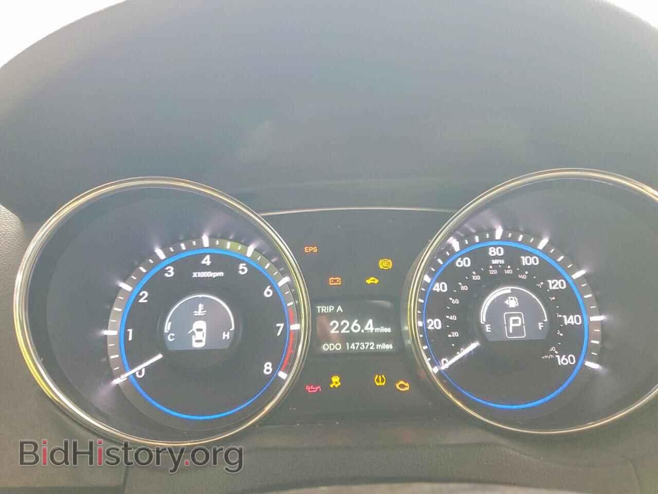 2012 HYUNDAI SONATA - VIN: 5NPEC4AC3CH447281 - Фото 9