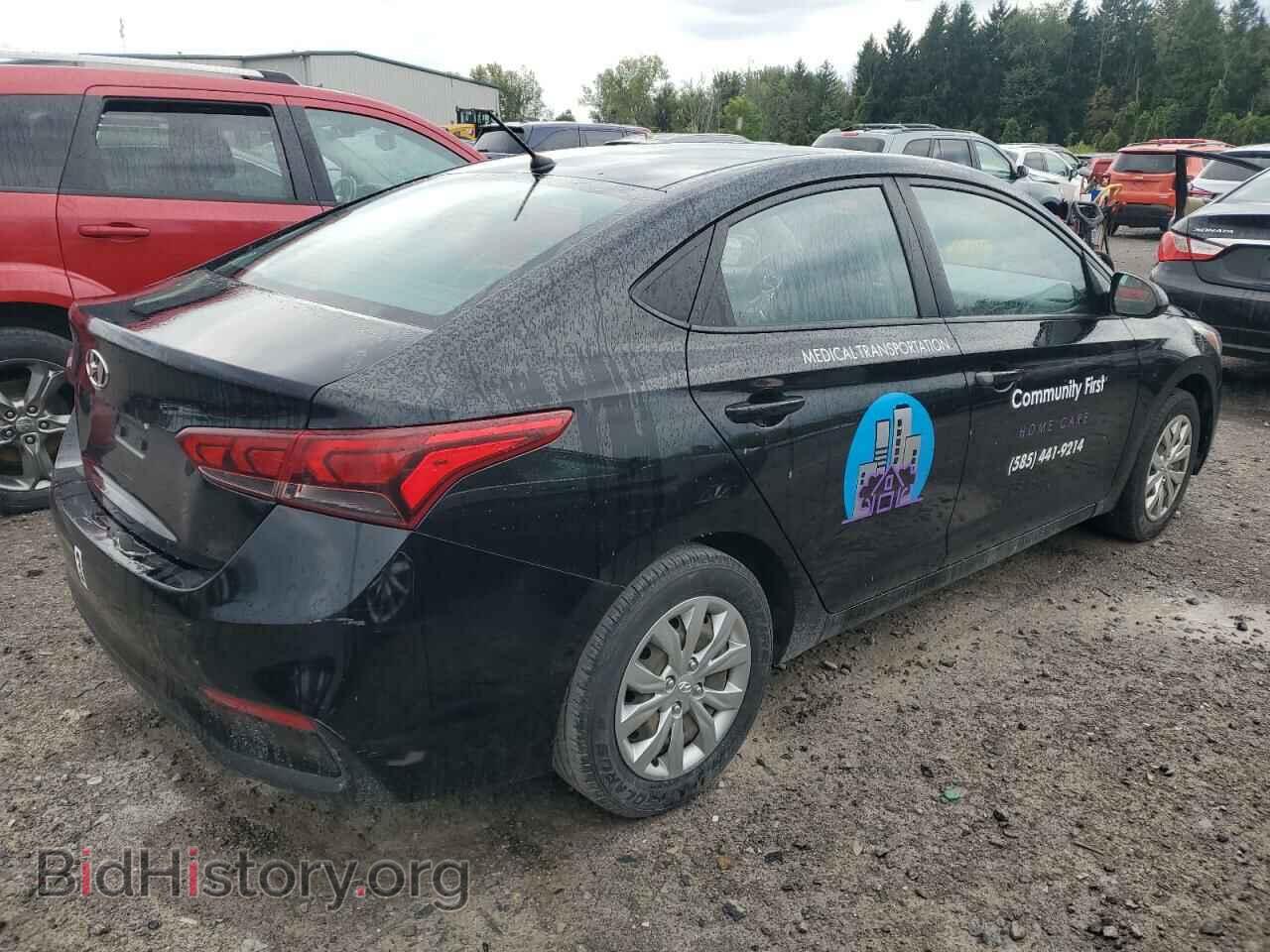 2019 HYUNDAI ACCENT - VIN: 3KPC24A35KE045985 - Фото 3