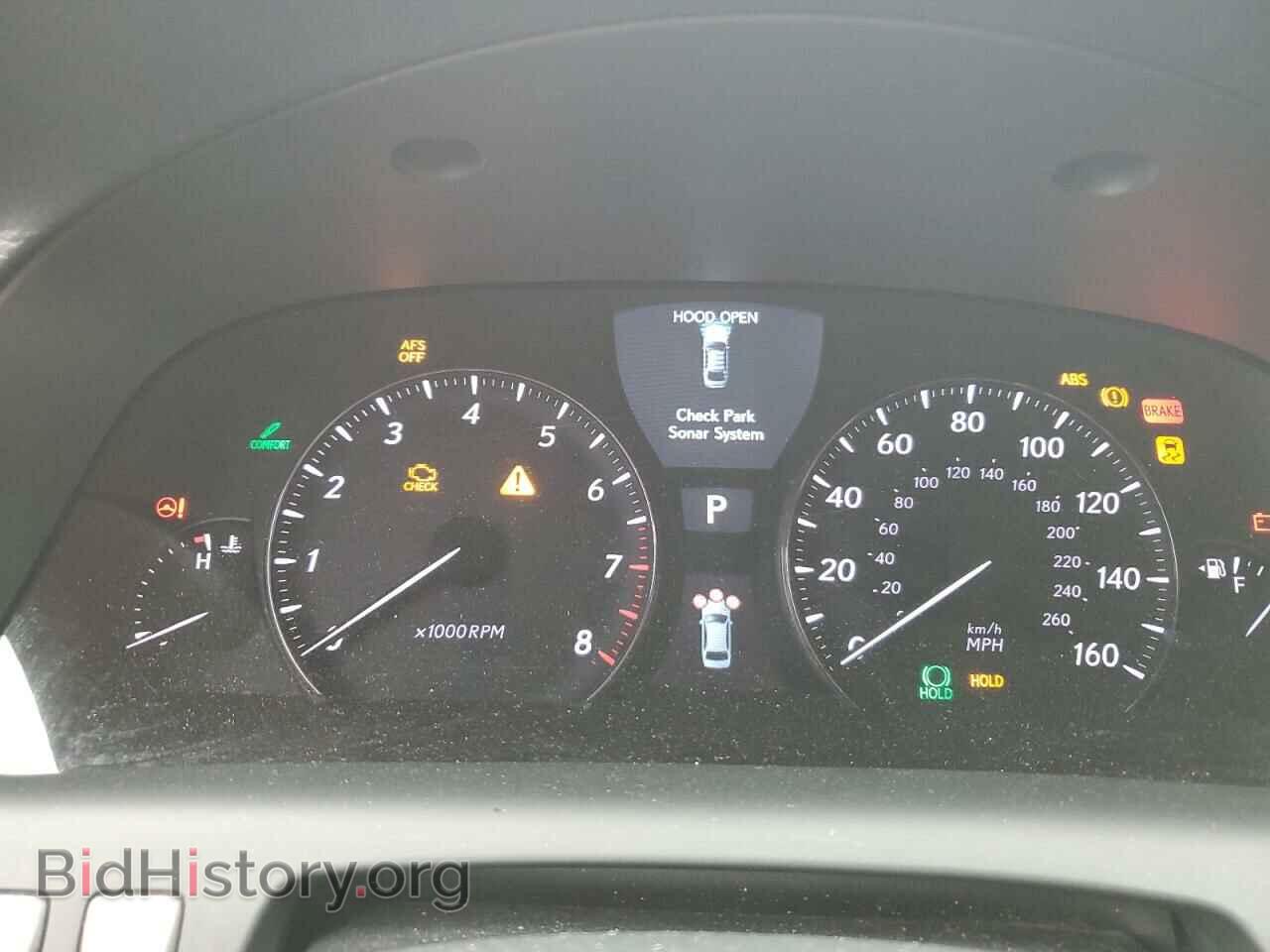 2010 LEXUS LS460 - VIN: JTHGL1EF8A5041617 - Фото 9