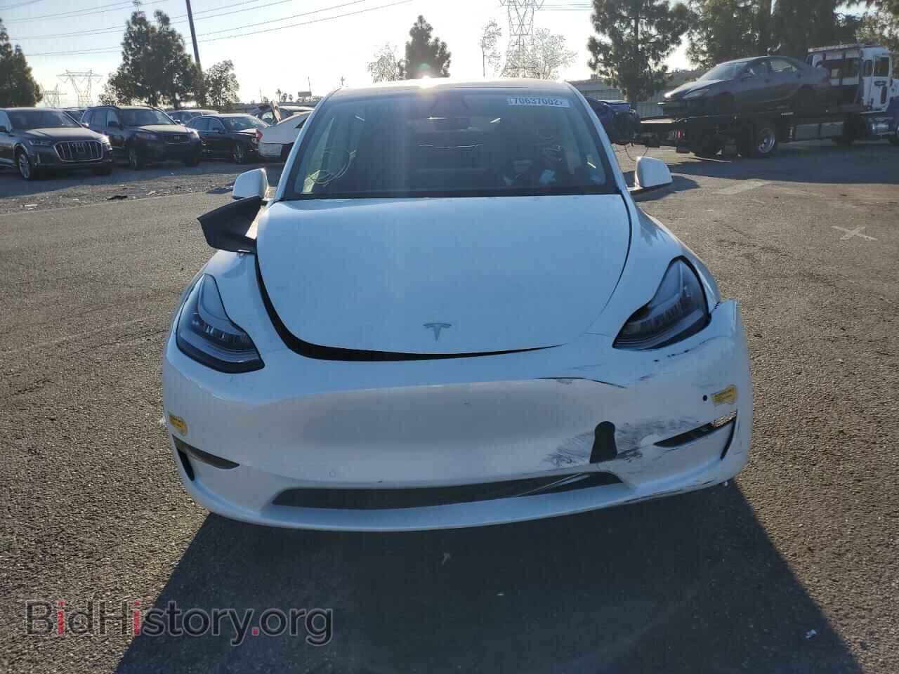 2022 TESLA MODEL Y - VIN: 7SAYGDEE0NF408553 - Фото 5