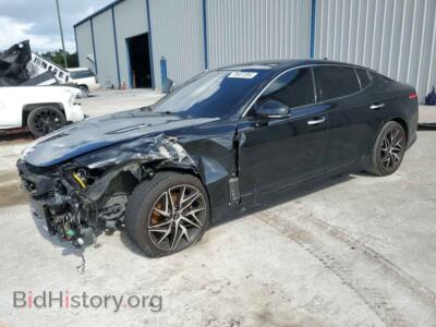 2018 Kia STINGER Premium, черный — VIN KNAE25LA0J6014820, Copart