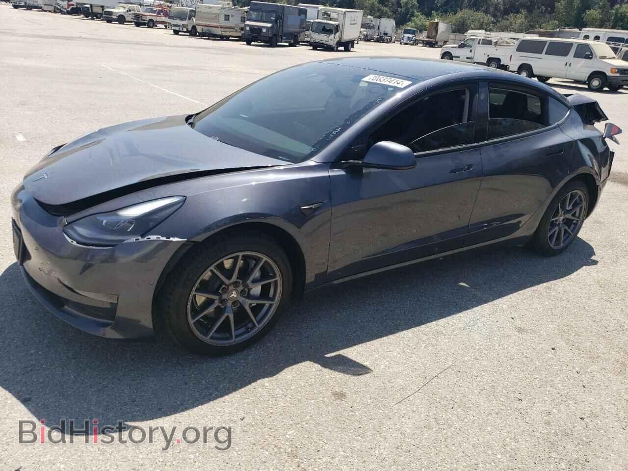 Photo 5YJ3E1EA0MF929585 - TESLA MODEL 3 2021