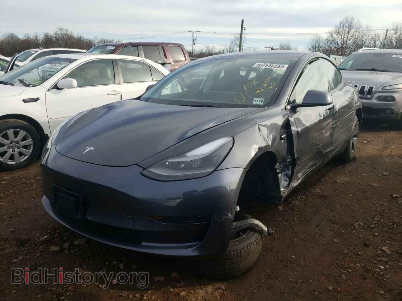 2021 TESLA MODEL 3 - VIN: 5YJ3E1EA7MF086727 - Photo 2