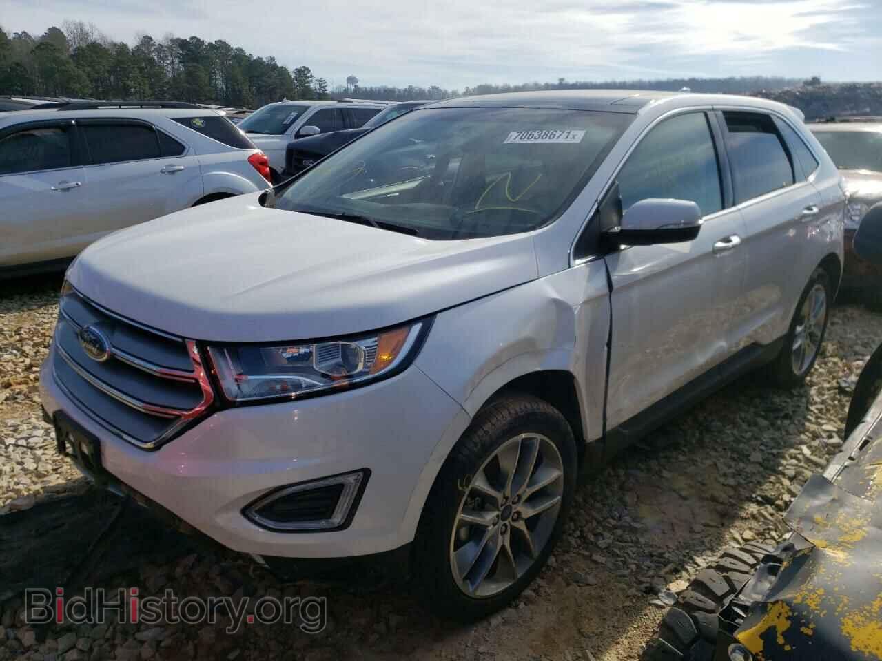 2017 FORD EDGE - VIN: 2FMPK3K98HBC59749 - Фото 2