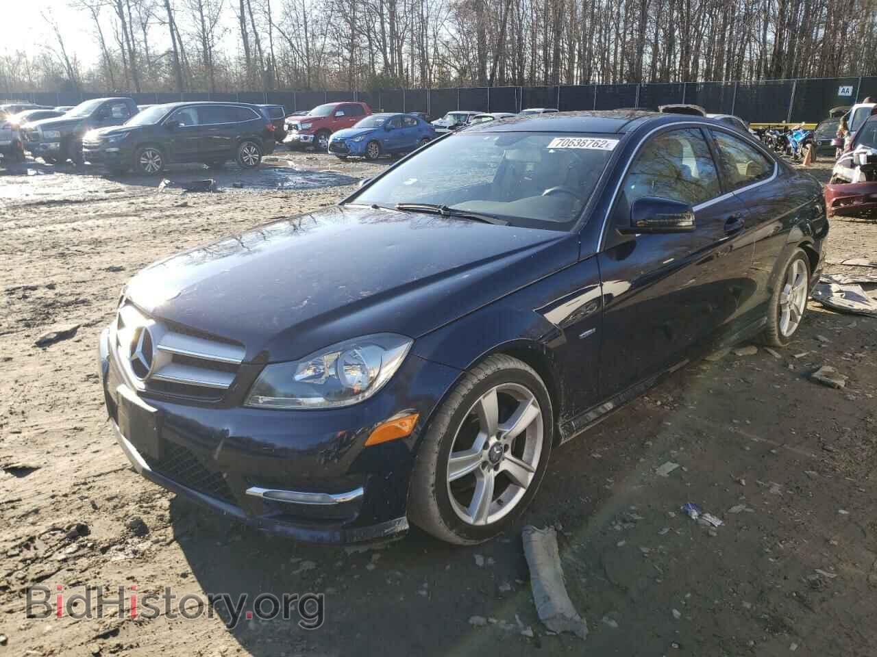 Photo WDDGJ4HB6CF876541 - MERCEDES-BENZ C-CLASS 2012