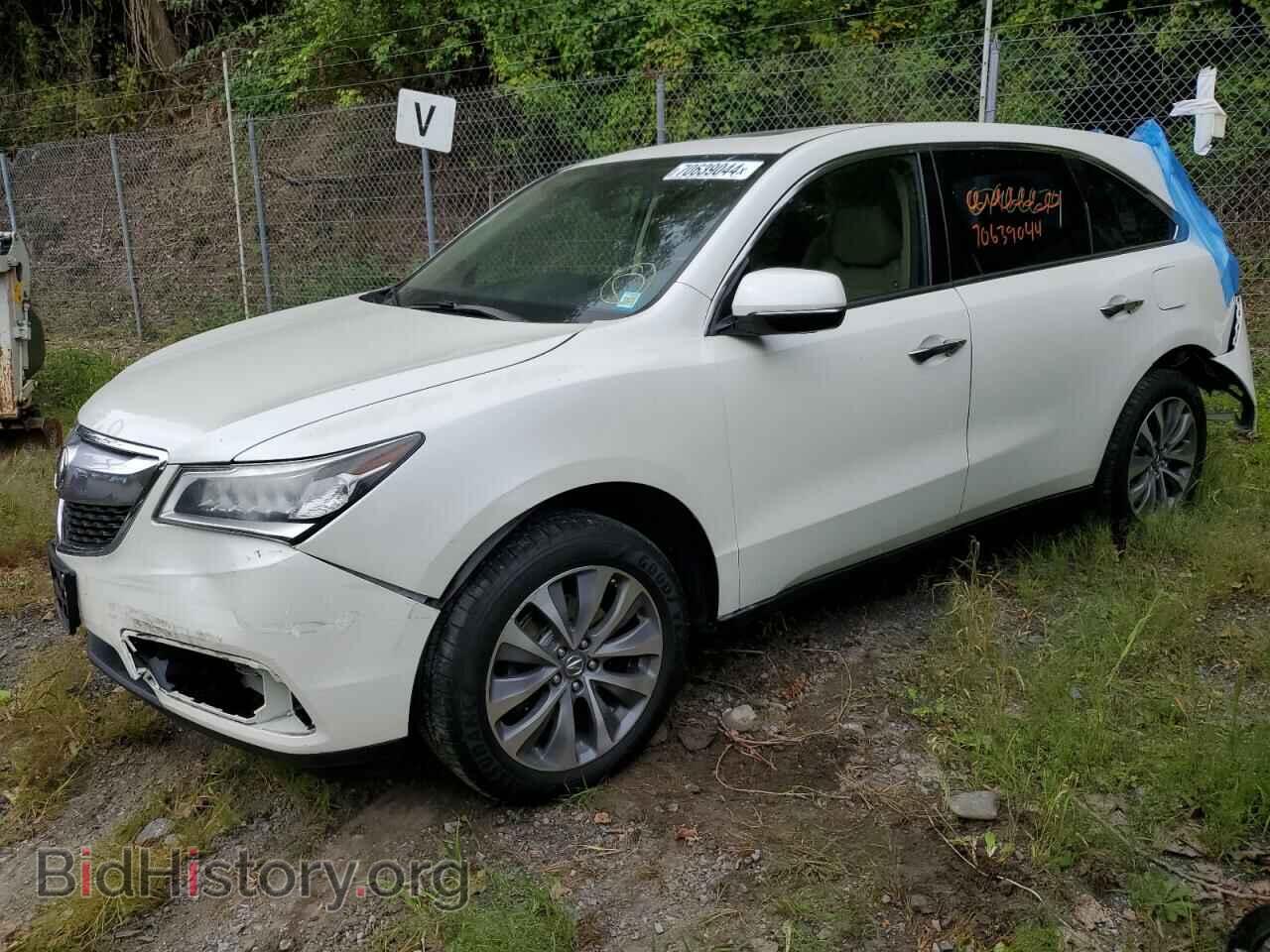 Фотография 5FRYD4H48FB026179 - ACURA MDX 2015