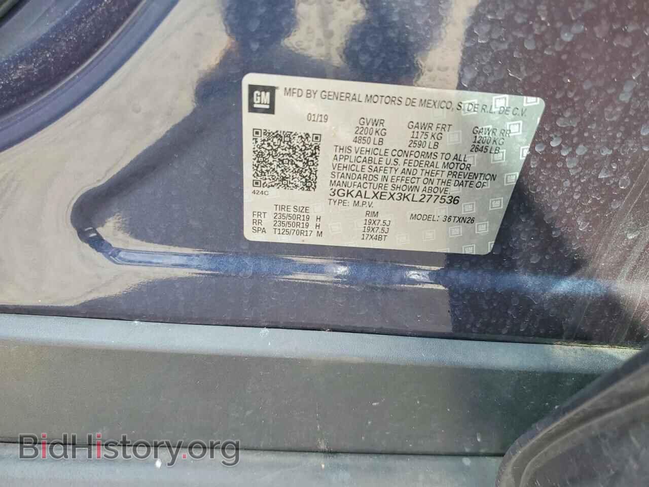 2019 GMC TERRAIN - VIN: 3GKALXEX3KL277536 - Photo 13