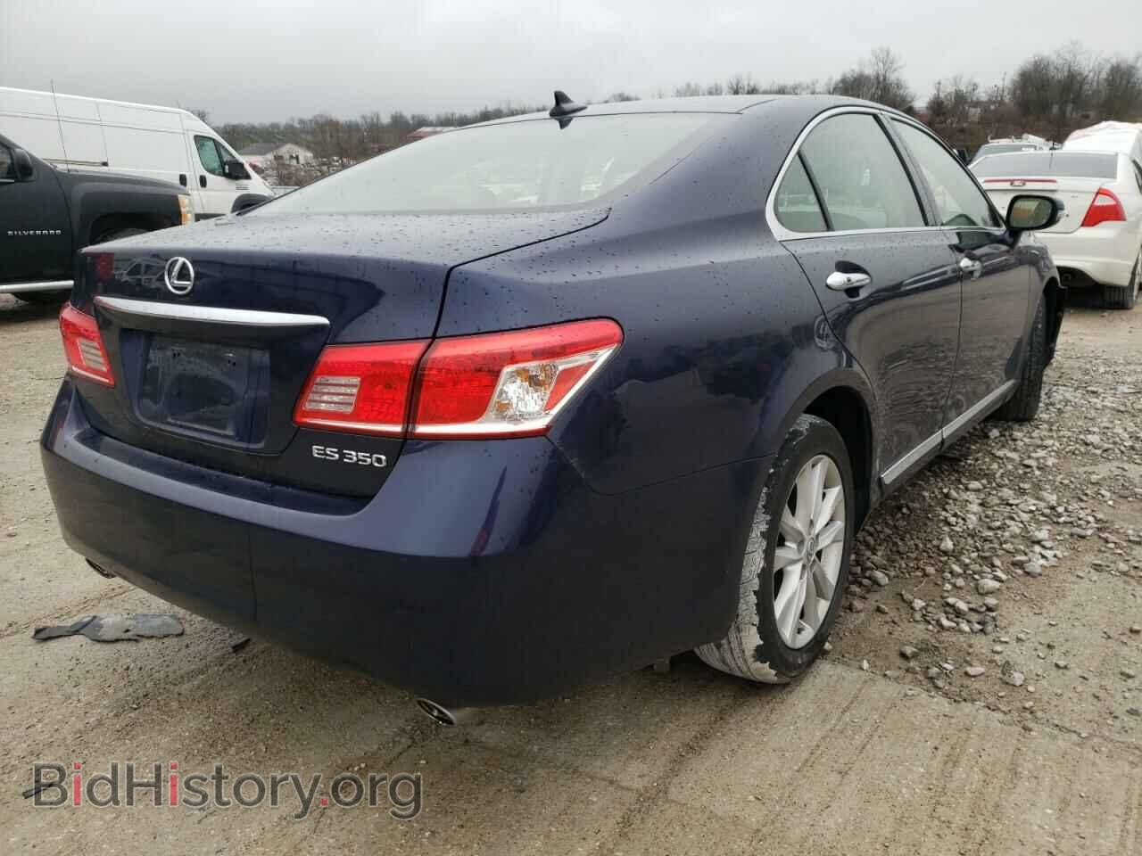 2012 LEXUS ES350 - VIN: JTHBK1EG2C2500781 - Фото 4