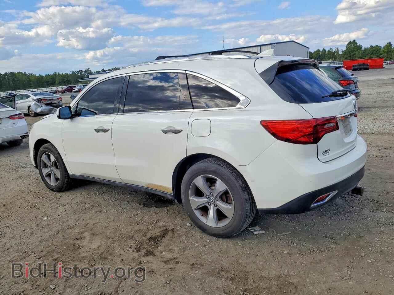 2014 ACURA MDX - VIN: 5FRYD4H24EB017122 - Фото 2