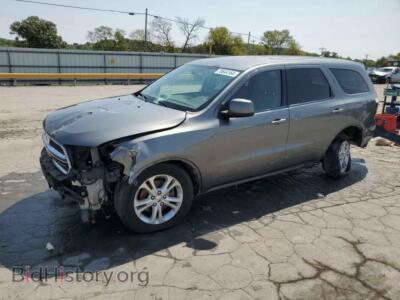 2012 Dodge DURANGO SXT, серый — VIN 1C4RDJAG6CC105769, Copart