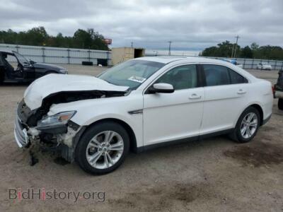 2013 Ford TAURUS SEL, white — VIN 1FAHP2E83DG208157, Copart
