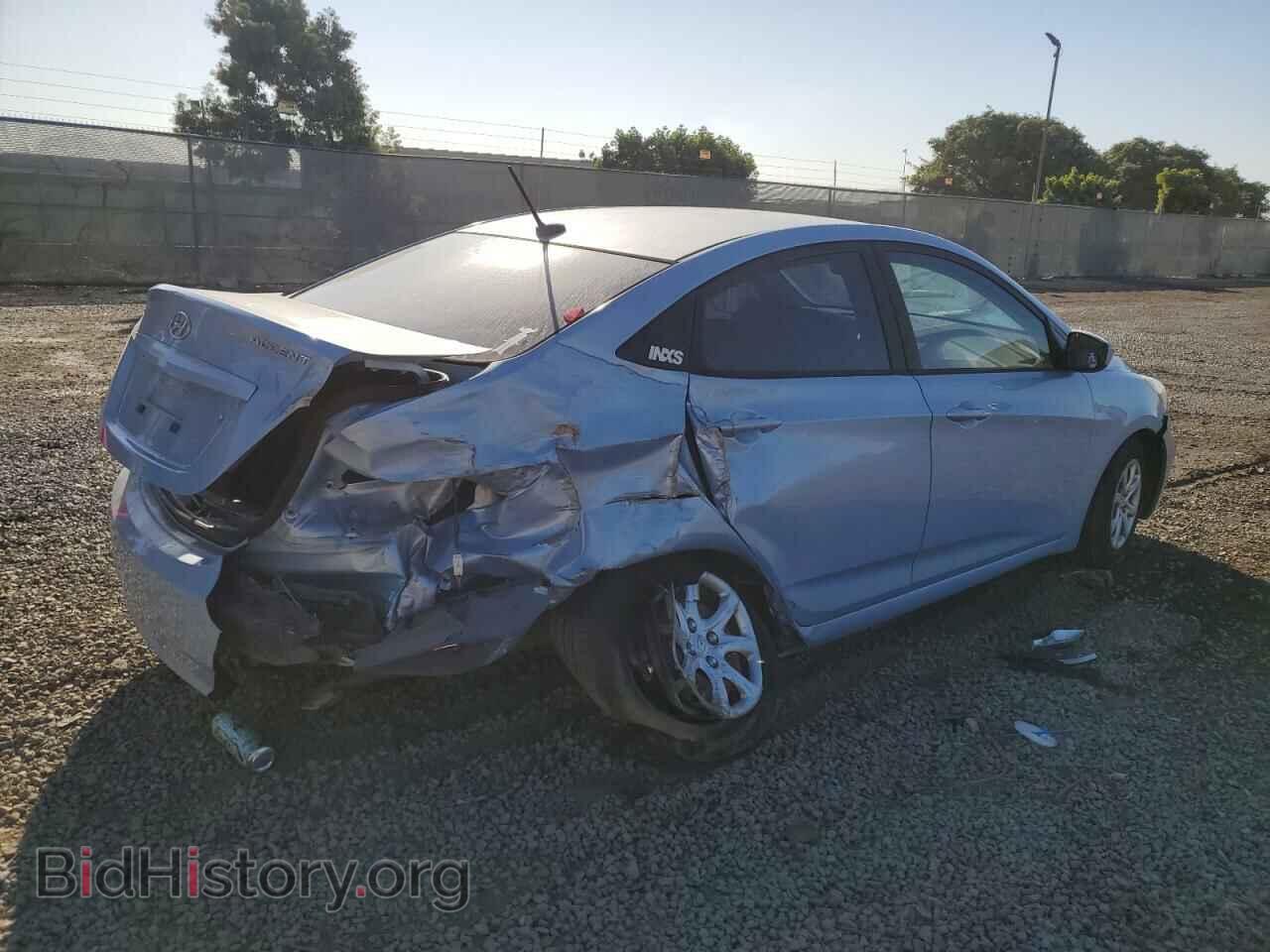 2014 HYUNDAI ACCENT - VIN: KMHCT4AE3EU627325 - Фото 3