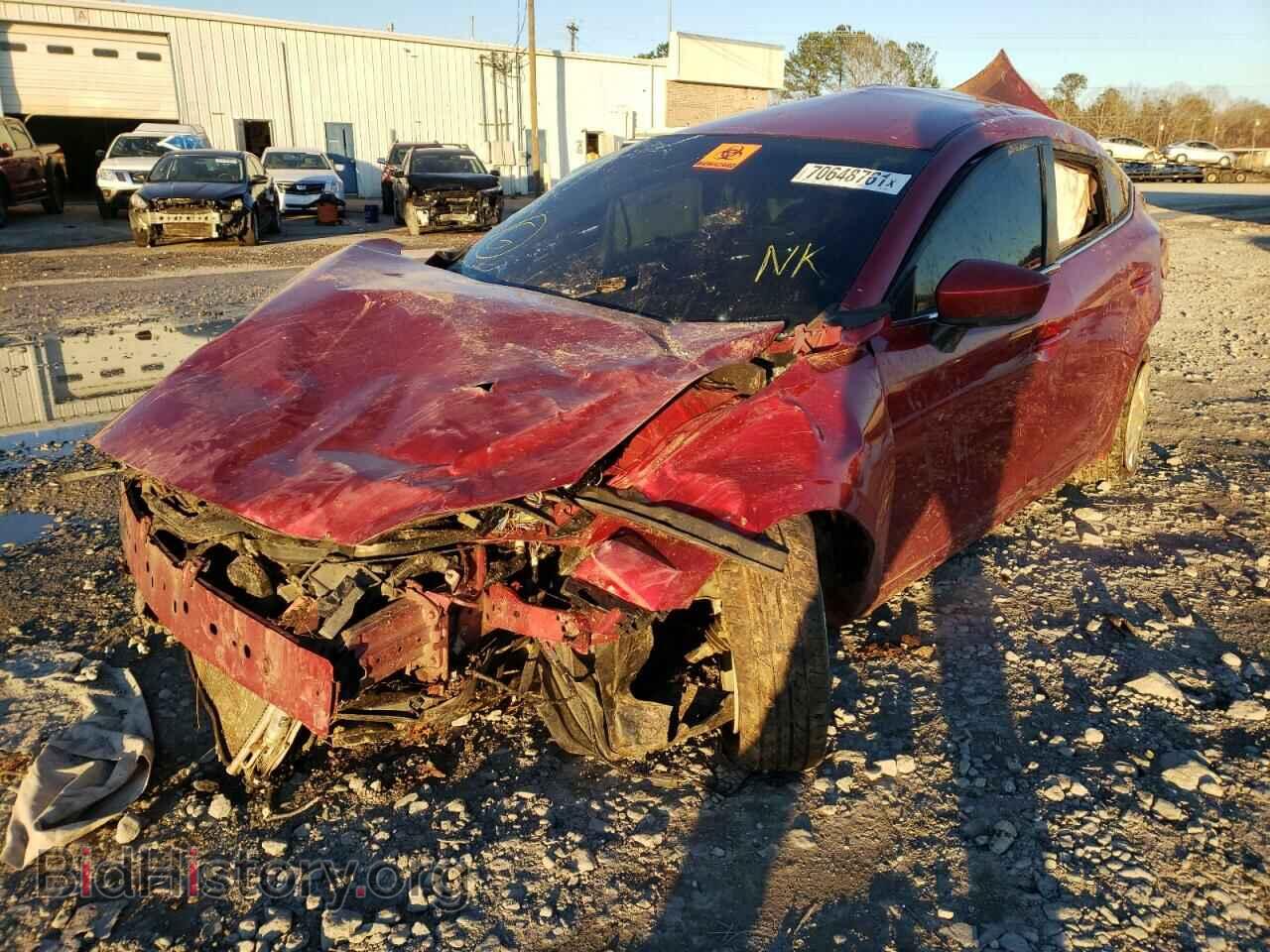 2014 MAZDA 3 - VIN: JM1BM1V76E1143206 - Фото 2