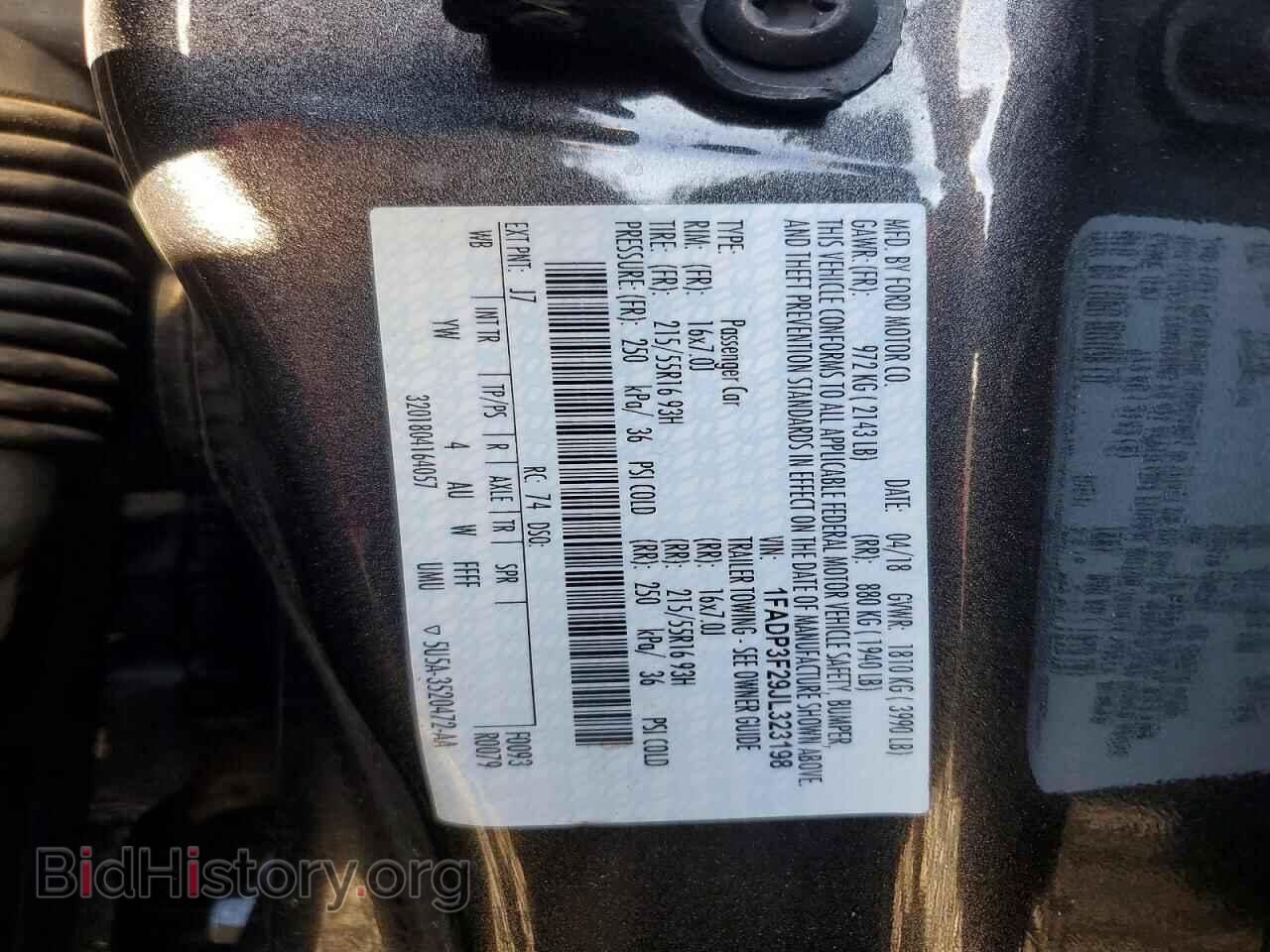 2018 FORD FOCUS - VIN: 1FADP3F29JL323198 - Photo 12