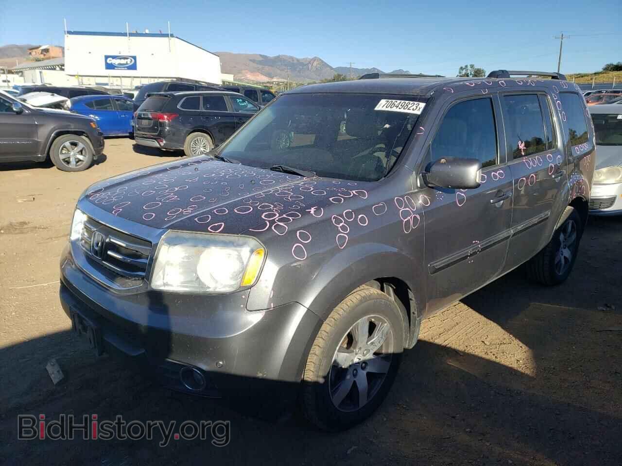 Фотография 5FNYF4H96CB079367 - HONDA PILOT 2012