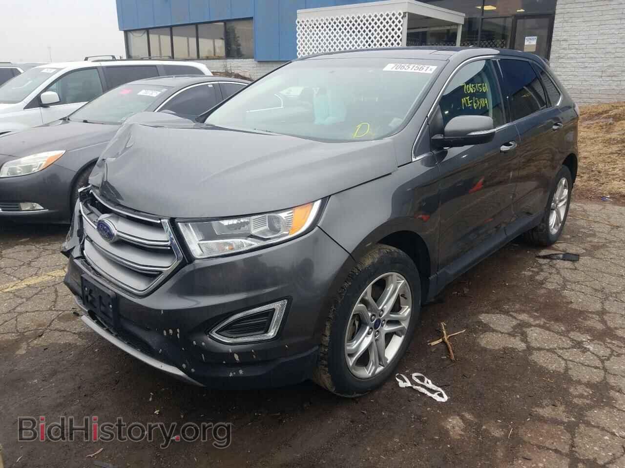 2018 FORD EDGE - VIN: 2FMPK4K83JBC33188 - Фото 2