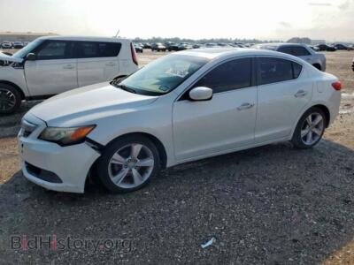2015 Acura ILX 20, белый — VIN 19VDE1F34FE005253, Copart
