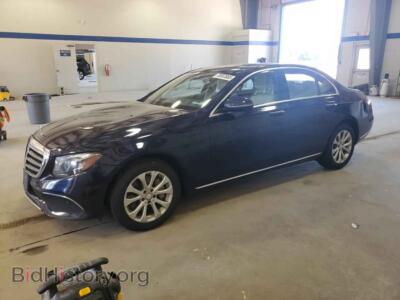 2017 Mercedes-Benz E-CLASS 300 4MATIC, blue — VIN WDDZF4KB1HA070114, Copart
